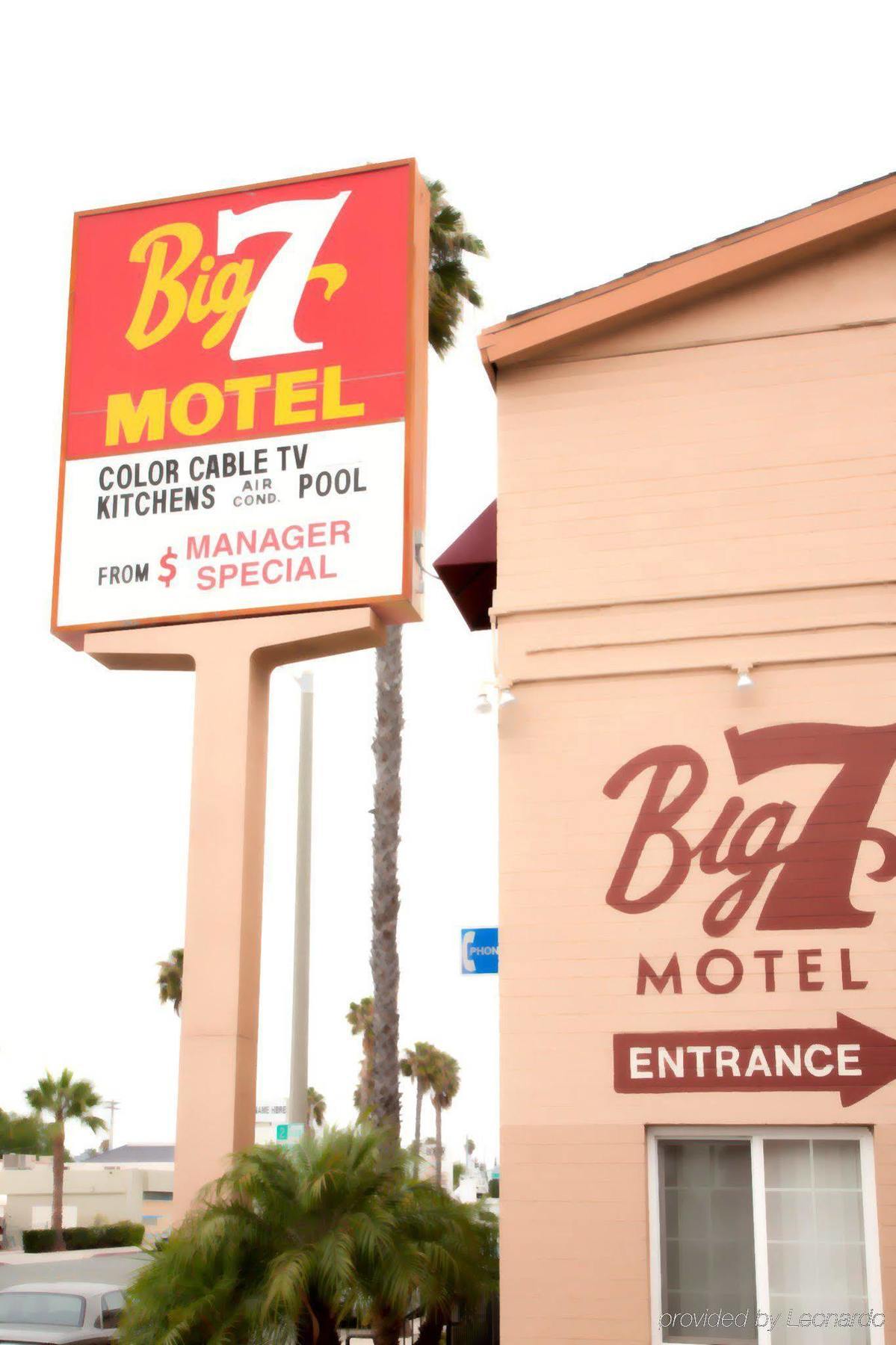Big 7 Motel Chula Vista I-5 Dış mekan fotoğraf